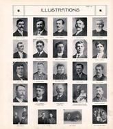 Floyd A. Chapin, Shepard, Wm. M. Begole, Joseph Walsh, Eames, Chas. E. Rice, Harry C. Hill, Frank E. Lawrence, Genesee County 1907